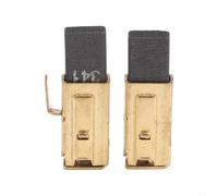 Lot de 2 balais de charbon de rechange pour perceuse à percussion Metabo BE 620 SP et BE 622 SR avec support numéro de pièce 316033730 en métal carbone