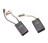 Lot de 2 balais de charbon pour Bosch 1617014144 1617014135 A69-6,3 x 12,5 x 23 mm, remplacement pour moteur d'outils électriques GSH 5E