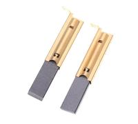 Lot de 2 balais de charbon pour machine à laver L94MF7 - 5 x 13,5 x 39,6 mm