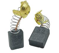 Lot de 2 balais de charbon pour marteau burineur Hitachi H41MB / H 41 MB TN 999038/999-038, 7 x 13 x 17 mm