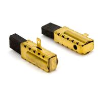 Lot de 2 balais de charbon pour marteau perforateur électrique GBH2-18E TBH2000DRE PBH3000FRE - Noir et jaune