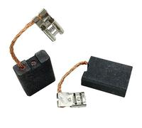 Lot de 2 balais de charbon pour meuleuse d'angle Berner BAG-230-Eco/BAG 230 Eco, TN 585041-00, 7 x 18 x 24 mm