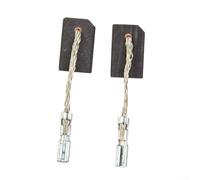 Lot de 2 balais de charbon pour meuleuse d'angle WQ 1400 et WQ 1000 - 5 x 10 x 16 mm - Construction carbone et métal - Compatible
