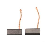 Lot de 2 balais de charbon pour moteur, conçus pour les moteurs électriques avec d'excellentes propriétés de conductivité