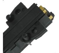 Lot de 2 balais de charbon pour moteur de machine à laver Hoover Candy compatible avec Ceset Araston et modèles supplémentaires, numéros alternatifs 481931088529 481236248004