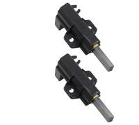 Lot de 2 balais de charbon pour moteur de machine à laver Samsung WF80F5E2W4X 8 kg 1400 tr/min Compatible avec les pièces d'appareils WW80J5555FX WW80J5555DW