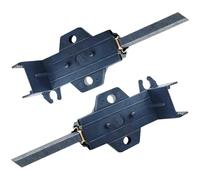 Lot de 2 balais de charbon pour moteur PA66 rouge ou noir compatibles avec machines à laver Whirlpool, Indesit, Wellington, Whirlpool et Samsung (rouge ou noir)