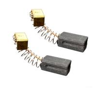 Lot de 2 balais de charbon pour moteur Parkside PBH 1500 A1 6 x 10 x 14 mm