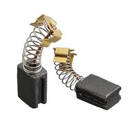 Lot de 2 balais de charbon pour outils électriques - 6 x 9 x 11,5 mm - Compatible avec les modèles Bosch, Hitachi, Dewalt, Makita, Black+Decker y compris HP1500, HP2030, HR2440, BO4900, DA3010