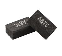 Lot de 2 balais de charbon pour outils électriques Bosch GBM350, TBM3400, GSB10RE, GSB13RE, GBM6, GBM6RE - 5 x 8 x 13 mm (l x H x L)