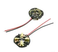 Lot de 2 balais de charbon pour perceuse 2602-20 2650-20 C18ID Driver HD18PD HD18DD - Lot de 2 pièces de rechange avec construction en métal et carbone 18 V 27 W