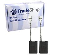 Lot de 2 balais de charbon pour perforateur Bosch GBH 10DC, GBH11DE / Marteau de frappe GSH 10C, GSH 11E 0611316741 0611316742 0611316743 0611316750 0611316755