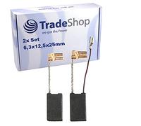Lot de 2 balais de charbon pour Würth BMH 45-SE, BMH 40-XE, BMH 45-XE, MH 5-XE Berner BCDH 5 BTI SH 5 E/haute qualité