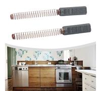 Lot de 2 balais de moteur en carbone de rechange pour mixeurs Kitchenaid K45 K5 5k5sswh K55k 9706416 W10380496 W10260958 Wpw10380496 - Compatible avec