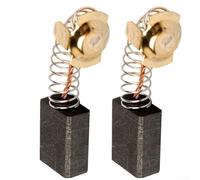 Lot de 2 balais de moteur en carbone pour moteurs électriques, 18 mm x 13 mm x 7 mm, compatibles avec outils électriques, perceuses et moteurs industriels