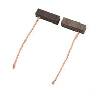 Lot de 2 balais de moteur en carbone pour outils électriques - Brosses de rechange 5 x 5 x 16 mm avec fils métalliques et ressorts, compatibles avec les perceuses rotatives, A