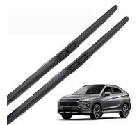 Lot de 2 Balais d'Essuie-Glace Avant pour Mitsubishi Eclipse Cross 2017-2026 24"+20" - Brosses de Pare-Brise Silencieuses Nettoyage sans Traces Caoutchouc