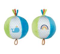 Lot De 2 Balles Crépitantes Avec Grelot Baleine Multicolore TU