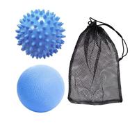 Lot de 2 balles de massage, 1 cordon de serrage de poche, balles de massage, balles de massage, balles de massage, balles de massage, balles de massage, balles de massage des points de déclenchement,