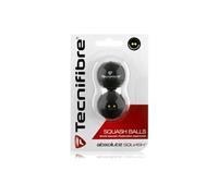 Tecnifibre – Balles de squash – Double points jaunes – Unisexe – Lot de 2