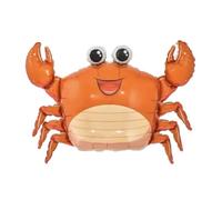 Lot de 2 ballons en aluminium Crabe 75 cm