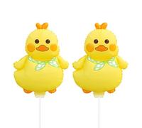 Lot de 2 ballons en aluminium mat pour décoration intérieure et extérieure en forme de chapeau d'oie