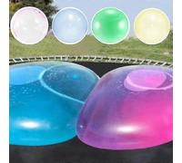 Lot de 2 ballons gonflables à bulles d'eau pour enfants, idéal pour la plage, le jardin, l'extérieur et l'intérieur (L)