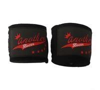 Lot de 2 bandages de boxe de 3 mètres pour un soutien optimal de la main et des phalanges (noir)