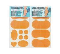 Lot de 2 bandages pour talon, coussinets pour pieds, orteils, avant-pied