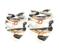 Lot de 2 bandanas indiens pour chiens de petite, moyenne et grande taille, chiot, chat, animal domestique