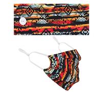 Lot de 2 bandeaux à cheveux pour femme, motif léopard, pour le yoga, le sport, le yoga, le visage