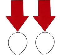 Lot De 2 Bandeaux De Cheveux Amusants Avec Pointe De Flèche, Bandeau Flèche Drôle - Décoration De Noël - Cheveux Cerceau Nouveauté Pour Enfant Et Adulte Parfait Pour Noël Et Autres ÉVéNements Festifs