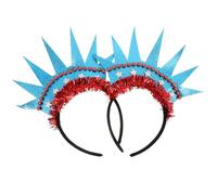Lot de 2 bandeaux en forme d'étoile pour fête des anciens combattants, statue de la liberté, accessoires pour cheveux pour carnaval, mariage, cosplay, fête costumée, décorations de fête de