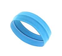 Lot de 2 bandeaux for cheveux sport d'été, couleur vive, for course à pied, yoga, maquillage, accessoires for Pour Le Jogging, Le Eport(Blue)