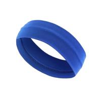 Lot de 2 bandeaux for cheveux sport d'été, couleur vive, for course à pied, yoga, maquillage, accessoires for Pour Le Jogging, Le Eport(Dark blue)