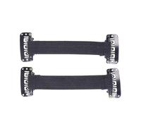 Lot de 2 bandeaux noirs courts et portables réglables invisibles pour sourcils et yeux réutilisables pour femme - Accessoires pour cheveux