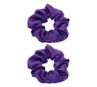Lot De 2 Bandeaux Pour Femmes, Bandeaux En Velours Violet, Bandeaux Doux Pour Queue De Cheval, Bandeaux Boules Bouclés, Bandeaux Élastiques, Accessoires Pour Cheveux Pour Filles Et Femmes