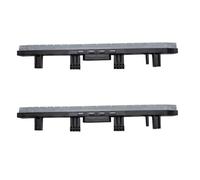Lot de 2 bandes abrasives de rechange pour Karcher FC BR série BR 30/4C, adaptées aux nettoyeurs à vapeur pour enlever la saleté et l'humidité sur le carrelage, la pierre, le bois scellé et les sols