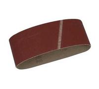Lot de 2 bandes abrasives pour combiné ponceuse LOPON150-grain 80 LEMAN