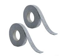 Lot de 2 bandes absorbeurs de condensation, bande d'absorption d'eau en feutre épais pour fenêtre de fenêtre, ruban anti-condensation pour éviter l'humidité et l'humidité, 3 cm x 400 cm (gris)