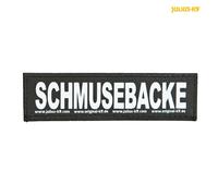 Lot de 2 bandes auto-agrippantes Trixie Julius-K9®, Schmusebacke Noir L
