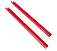 Lot de 2 bandes de calandre pour FACULX compatibles avec E60 E65 E66, barre de grille V, rouge