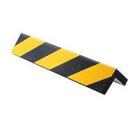 Lot de 2 bandes de caoutchouc lumineuses pour station d'accueil, tapis de protection anti-collision, module de couche de déflexion robuste | Sécurité pour voitures, installations, studios, ateliers