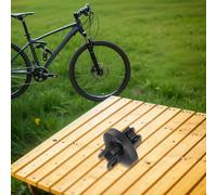 Lot de 2 bandes de fixation en gel pour vélo à fixer au guidon et au poteau (avec support)