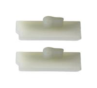 Lot de 2 bandes de guidage de chaîne compatibles avec tronçonneuse MS240 MS260 MS290 MS340, construction en plastique durable pour modèles à essence et gaz, blanc