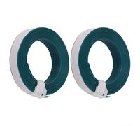 Lot de 2 bandes de guidage pour scie plongeante SP6000 de 3 mètres, insert de rail de rechange 413102-7, barre en caoutchouc lisse pour rails de guidage de scie circulaire, outil électrique d'atelier