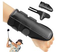 Lot de 2 bandes de poignet de golf pour entraînement au swing pour une correction efficace des charnières du poignet et l'alignement des gestes, idéal pour les débutants et les sessions d'entraînement