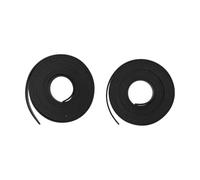 Lot de 2 bandes de protection contre les éclats de protection contre les déchirures, caoutchouc pour rail de guidage de 0,4 m (194418-6), 22 mm de largeur x 2 mm de hauteur