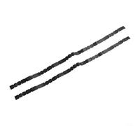 Lot de 2 bandes de protection de tête de pagaie pour raquettes de tennis et de pickleball de plage