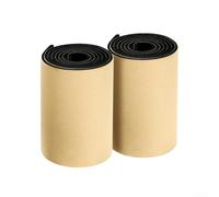 Lot de 2 bandes de protection pour porte de garage pour bords - Rembourrage en mousse EVA - Coussin et joint étanche - 20 x 200 cm